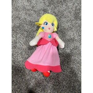 Nintendo Super‎ Mario Princess Peach Plush Pink Dress 2019 Good Stuff Toy